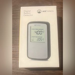Airthings Home Battery Operated Digital Radon Detector